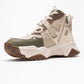 Seraphine - Beige Green Zip Lace-Up Sport Boot (Women)