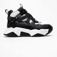Seraphine - Black And White Zip And Lace-Up Sport Boot (Women)