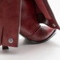 Lola - Burgundy Zip Pointed Toe Heeled Boot (Women)