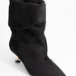 Stein - Black Pointed Toe Ankle Boot (Women)