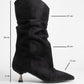 Stein - Black Pointed Toe Ankle Boot (Women)