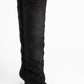 Zach - Black Slim Heel Over-The-Knee Boot (Women)