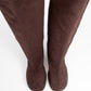 Josette - Brown Block Heel Knee-High Boot (Women)