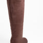 Josette - Brown Block Heel Knee-High Boot (Women)