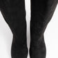 Josette - Black Block Heel Knee-High Boot (Women)