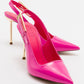 Labin - Fuchsia Patent Buckled High Heel Shoe (Women)