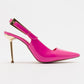 Labin - Fuchsia Patent Buckled High Heel Shoe (Women)