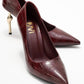 Hudson - Burgundy Stiletto Heel Shoe (Women)