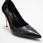 Hudson - Black Stiletto Heel Shoe (Women)