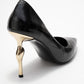 Hudson - Black Stiletto Heel Shoe (Women)
