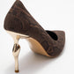 Hudson - Brown Stiletto Heel Shoe (Women)
