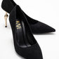 Hudson - Black Patterned Pump (Women)