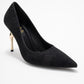 Hudson - Black Patterned Pump (Women)