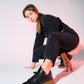 Liez - Black Sport Sneaker (Women)