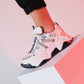 Leona - White-Navy Sport Sneaker (Women)