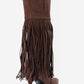 Gueras - Brown Pointed Toe High Heel Boot (Women)