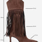 Gueras - Brown Pointed Toe High Heel Boot (Women)