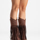 Gueras - Brown Pointed Toe High Heel Boot (Women)