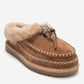 Noriel - Taupe Genuine Leather Moccasin Slipper (Women)