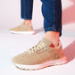 Rafael - Beige Denim Sport Sneaker (Women)