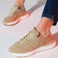 Rafael - Beige Denim Sport Sneaker (Women)