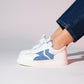 Sande - White Denim Detail Sport Sneaker (Women)