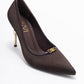 Milos - Brown Buckled Heeled Shoe (Women)