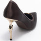 Milos - Brown Buckled Heeled Shoe (Women)