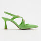Coje - Pistachio Patent Pointed Toe Stiletto Pump (Women)