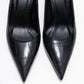 Marcus - Black Printed Pointed Toe Stiletto Pump (Women)