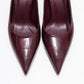 Marcus - Burgundy Printed Pointed Toe Pump (Women)