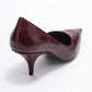 Marcus - Burgundy Printed Pointed Toe Pump (Women)