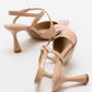 Coje - Beige Patent Pointed Toe Stiletto Pump (Women)