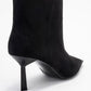 Rassel - Black Stiletto Heel Ankle Boot (Women)