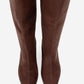 Armelia - Brown Kitten Heel Knee-High Boot (Women)