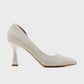 653 - Pearl Glitter Heeled Shoe (Women)