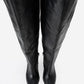 Vody - Black Over-The-Knee Zip Stiletto Boot (Women)