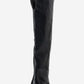 Vody - Black Over-The-Knee Zip Stiletto Boot (Women)