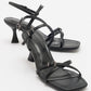 Nebel - Black Heeled Sandal (Women)