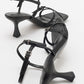 Nebel - Black Heeled Sandal (Women)