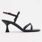 Nebel - Black Heeled Sandal (Women)