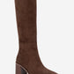 Venia - Brown Block Heel Boot (Women)