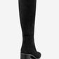 Venia - Black Block Heel Boot (Women)