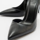 Twine - Black Heeled Shoe (Women)