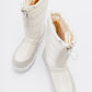 Vay - White Zip-Up Snow Boot (Women)