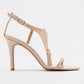 Molde - Beige Patent Stiletto Heel Shoe (Women)