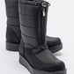 Vay - Black Zip-Up Snow Boot (Women)