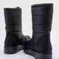 Vay - Black Zip-Up Snow Boot (Women)