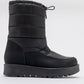 Vay - Black Zip-Up Snow Boot (Women)