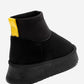 Ovar - Black Suede Platform Boot (Women)